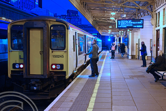 DG434947. 150245. 1M44. 1522 Aberdare to Merthyr Tydfil. Cardiff Central. 11.12.2024.