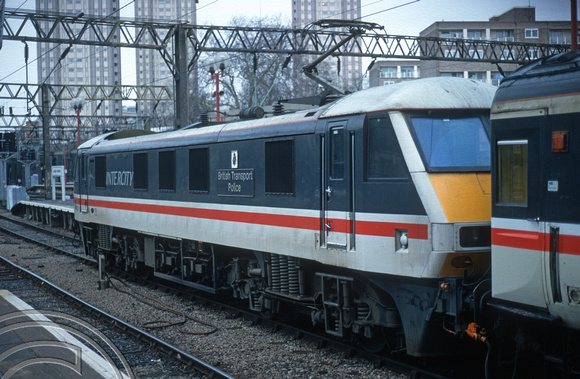 06275. 90012. 12.00 to Manchester Piccadilly. Euston 16.2.97