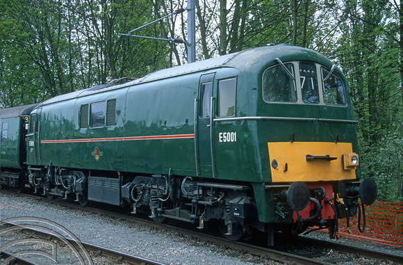 06651. E5001. Crewe Electric Depot Open Day. 3.5.97