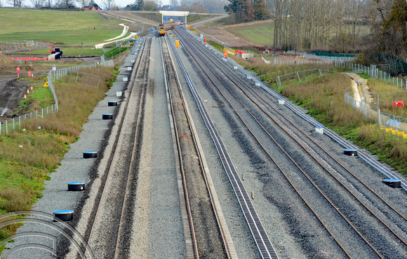 DG407804. East-West rail. Calvert. Buckinghamshire. 29.11.2023.