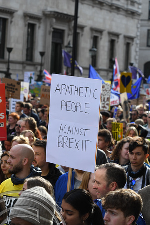 DG320356. Anti Brexit march. London. 24.3.19