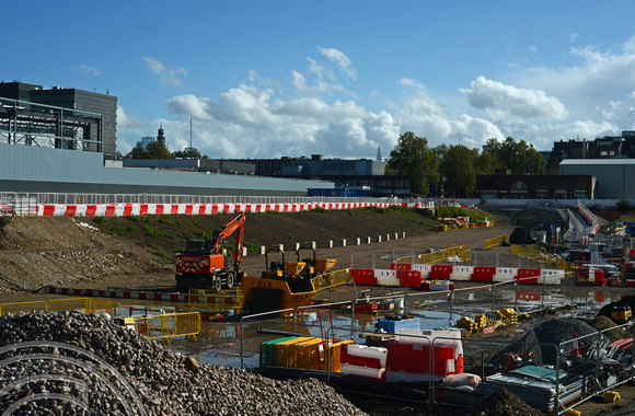 DG359435. Excavation of  HS2 platforms. Euston. London. 20.10.2021.