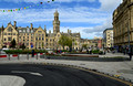 DG443919. Pedestrianisation in the city centre. Bradford. 17.4.2025.