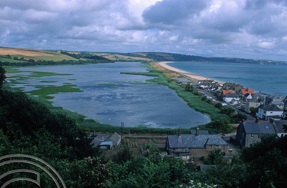 R0048. Looking over Torcross. Devon. 1st August 1994