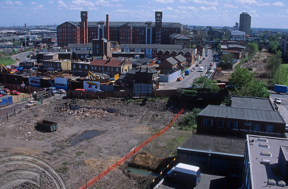 R0080. Clearing the old goods yard at Bow for Housing. April 1994. jpg