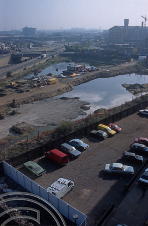 R0084. Clearing the old goods yard at Bow for Housing. April 1994. jpg