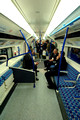 DG09139. Tube mock-up. Bombardier stand. Railtex 2007. 20.2.07.