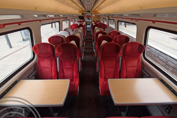DG324698. Interior. LNER Mk 4 coach. 5.6.19.