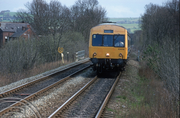7656. 101656  51230 + 54056. 14.10 Rose Hill Marple - Manchester Piccadilly. Romily.14.4.2000