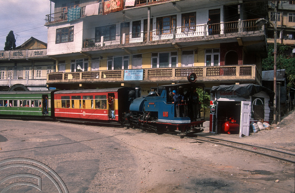 T6905. Class B No 760. The toy train. Darjeeling. West Bengal. India. April.1998.