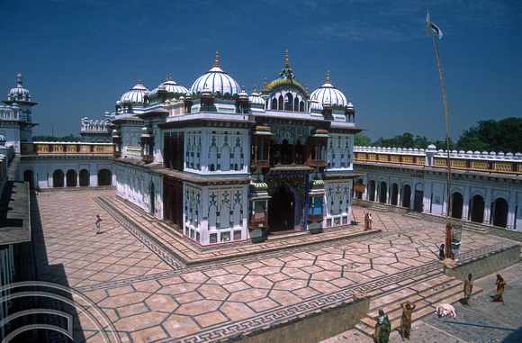 T7006. Rama Temple. Janakpur. The Terai. Nepal. 13th April.1998.
