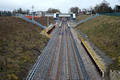 DG408729. E-W rail. The new station. Winslow. Buckinghamshire. 11.1.2024.