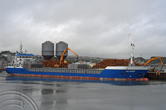 DG330500. Cargo ship Alizee. 3500 DWT. Built 2012. Wicklow. Ireland. 9.8.19.