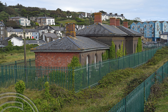 DG331801. Abandoned station building. Youghal. County Cork. Ireland. 15.8.19.