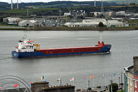 DG331546. General cargo ship. Constance. 3196 DWT. Built 2011. Cobh. County Cork. Ireland. 14.8.19.