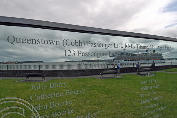 DG331576. Passenger ship. Celebrity Silhouette. 9500 DWT. Built 2011. Cobh. County Cork. Ireland. 14.8.19.