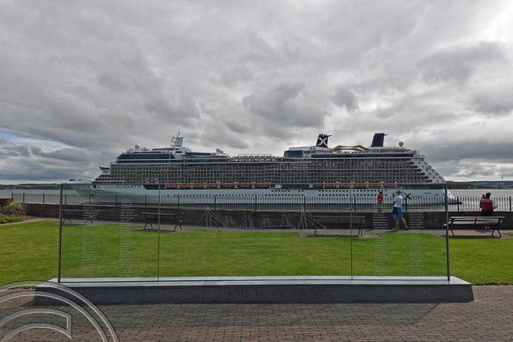 DG331578. Passenger ship. Celebrity Silhouette. 9500 DWT. Built 2011. Cobh. County Cork. Ireland. 14.8.19.