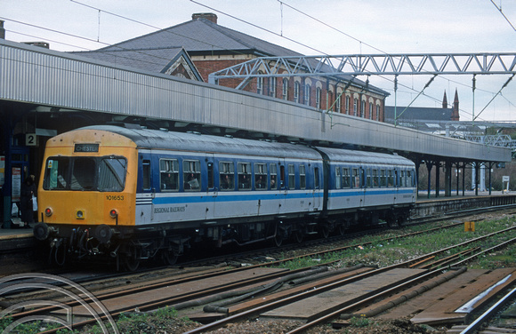 7691. 101643  51426. 54358. 17.14 Manchester Oxford Rd - Chester. Stockport. 14.4.2000