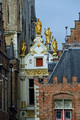 DG336305. Rooftops. Bruges. Belgium. 25.10.19.