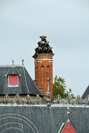 DG336307. Rooftops. Bruges. Belgium. 25.10.19.