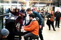 DG410607. Piano players. St Pancras. 20.2.2024.