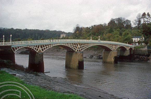 R0150. 1812 road bridge. Chepstow. Monmouthshire. Wales. 29.10.1994