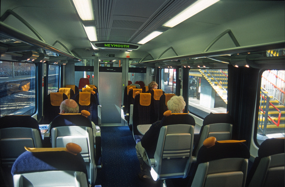 13070. 450026. 1st Class interior. 04.10.2003