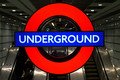 DG410783. Underground roundel. Euston. 26.2.2024.