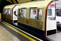 DG410834. tired looking train. Bakerloo line. Marylebone. London. 27.2.2024.
