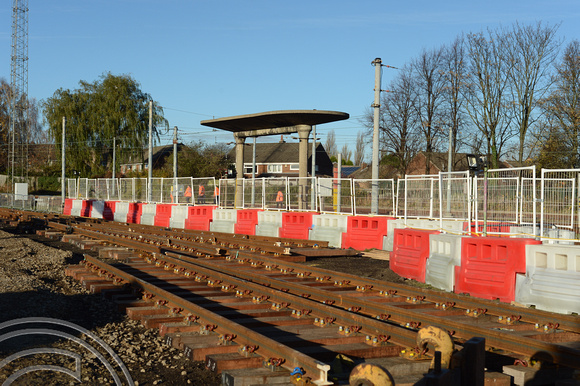 DG362902. Remodelling track. South Gosforth depot. 24.11.2021.