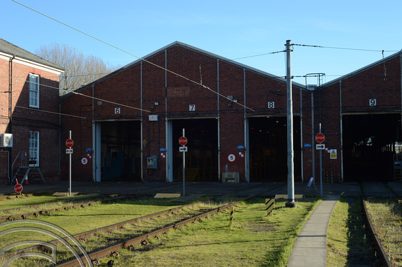 DG362955. The old depot building. South Gosforth depot. 24.11.2021.
