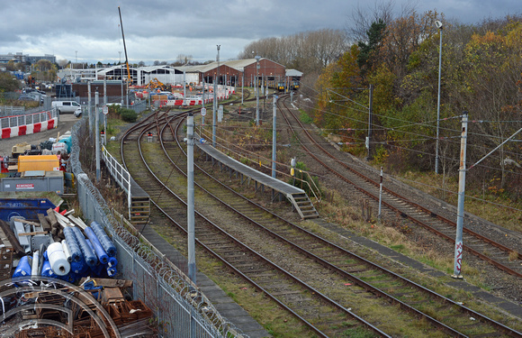 DG363083. View of Gosforth depot. 24.11.2021.