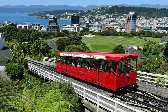 DG315709. Cable car. Wellington. New Zealand. 8.1.19
