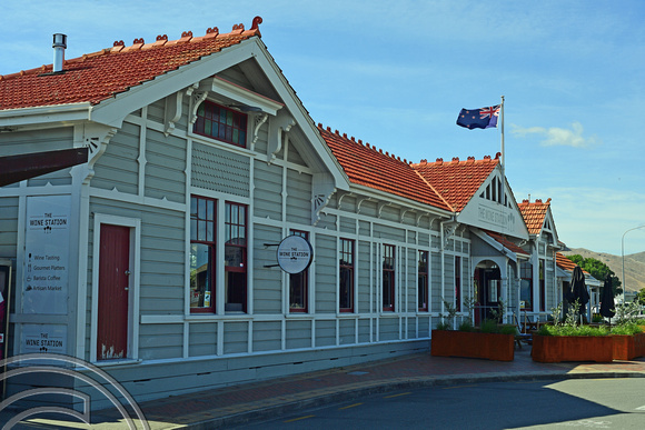 DG316131. Railway station. Blenheim. New Zealand. 13.1.19.