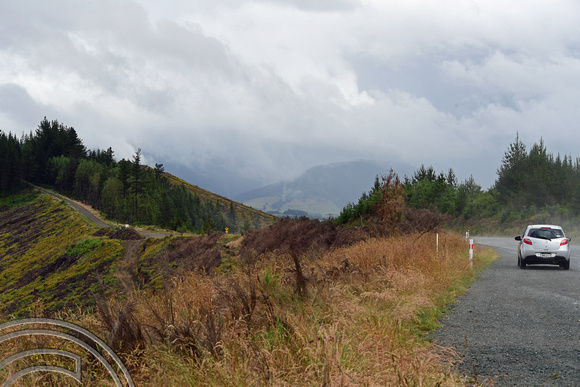 DG315978. Driving from Nelson to the Nelson Lakes national park. New Zealand. 10.1.19