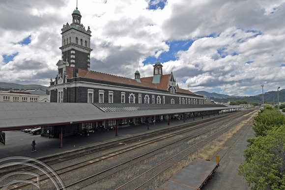 DG317128. Railway station. Dunedin. South Island. New Zealand. 21.1.19