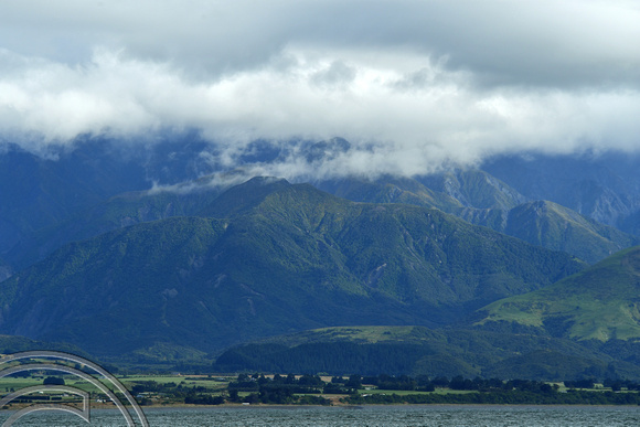 DG316224. Looking across the bay. Kaikoura. New Zealand. 14.1.19