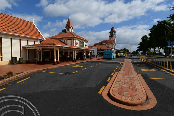 DG315582. Tourist office and bus station. Rotarua. New Zealand. 5.1.19