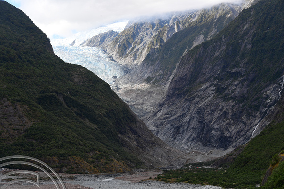 DG316880. Franz Josef glacier. South Island. New Zealand. 18.1.19