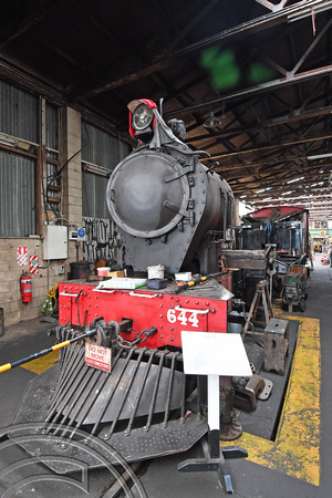 DG318302. 644. Pukeoware Workshop. Glenbrook Vintage Railway. North Island. New Zealand. 27.1.19