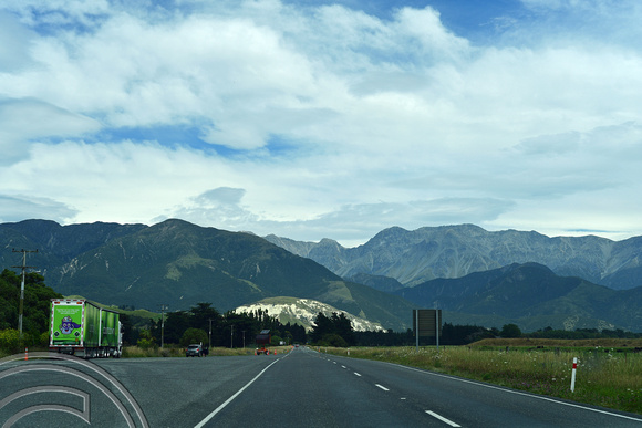 DG316143. Heading down highway 1 from Blenheim to Kaikoura. New Zealand. 13.1.19