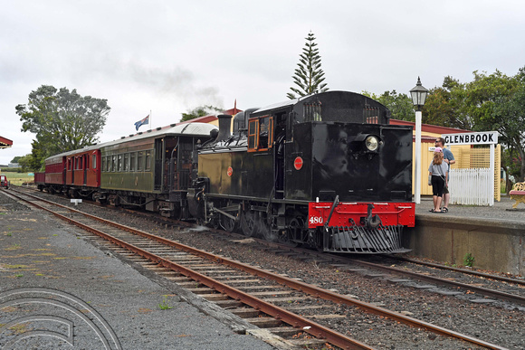 DG318342. 480. Glenbrook Vintage Railway. Glenbrook. North Island. New Zealand. 27.1.19crop