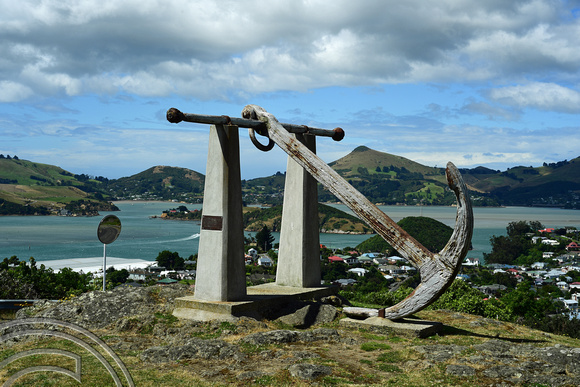 DG317080. Centenary lookout. Port Chalmers.. South Island. New Zealand. 21.1.19