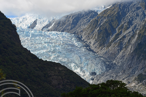 DG316879. Franz Josef glacier. South Island. New Zealand. 18.1.19