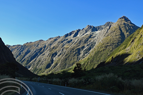 DG318101l. Milford Highway. South Island. New Zealand. 24.1.19