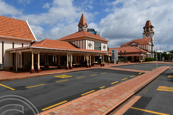 DG315584. Tourist office and bus station. Rotarua. New Zealand. 5.1.19