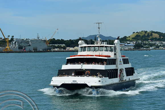 DG318485. Fullers ferry. Auckland. North Island. New Zealand. 29.1.19