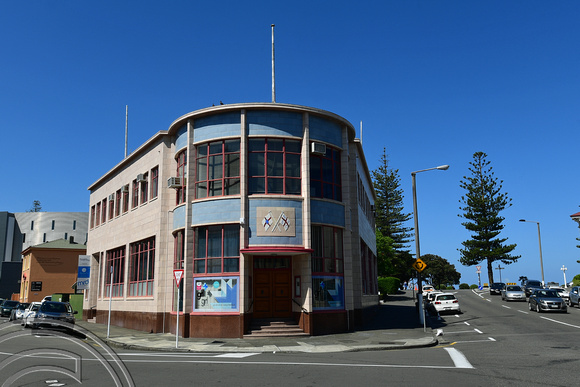 DG315589. Art deco architecture. Napier. New Zealand. 5.1.19