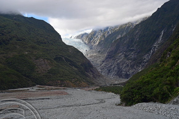 DG316883. Franz Josef glacier. South Island. New Zealand. 18.1.19