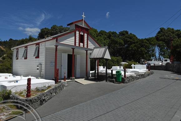 DG315481. Church. Whakarewarewa Maori Village. Rotarua. New Zealand. 4.1.19